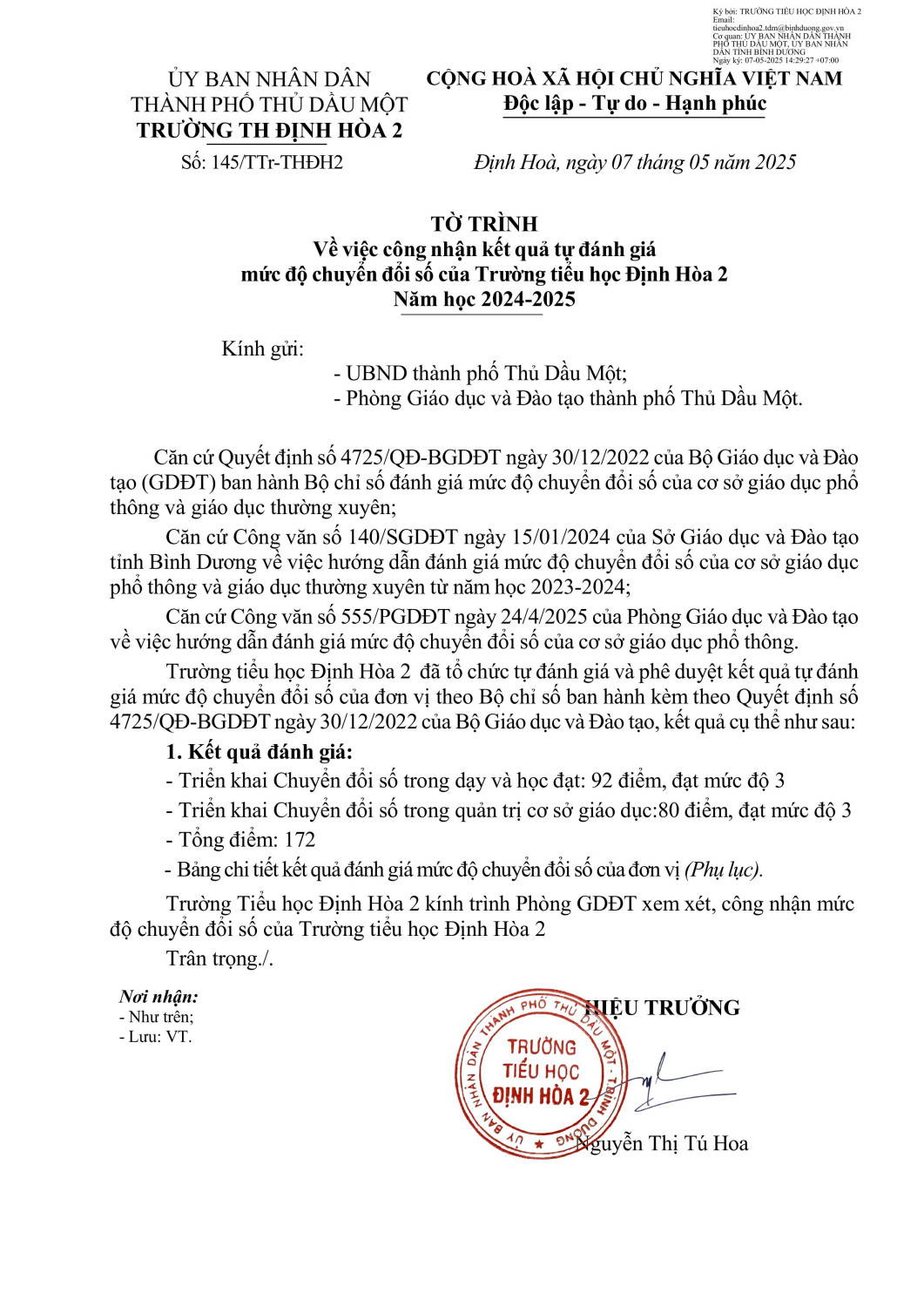 Đánh giá chuyển đổi số 2024 - 2025